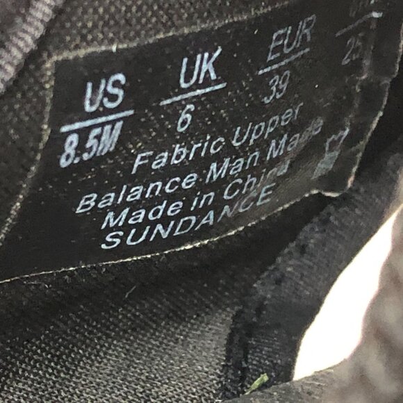 BZees Women's Size 8.5M Sundance Black Fabric Open Toe Slip On Wedge Sandals - Picture 13 of 14